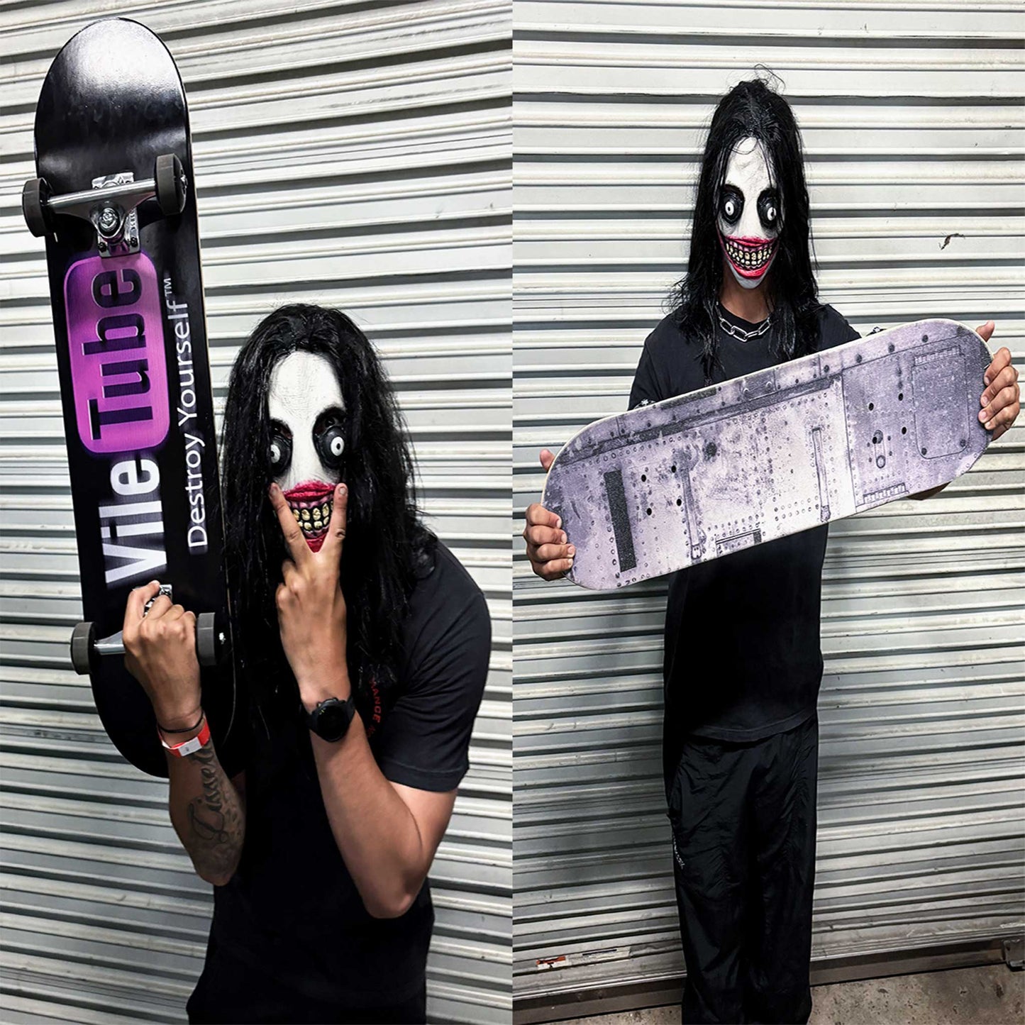"VileTube" Skateboard Deck
