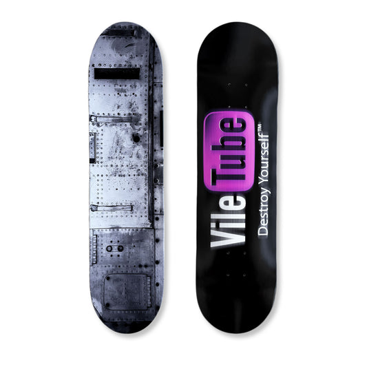 "VileTube" Skateboard Deck