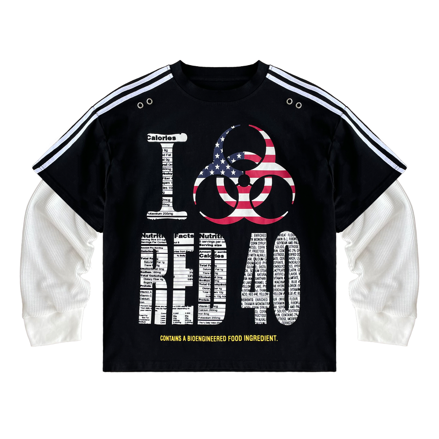 "Red 40" Longsleeve (WHITE)